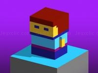 Jeu mobile Blocky sky jumping