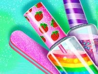 Jeu mobile Candy nail art fashion