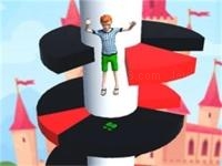 Jeu mobile Helix jump game 3d