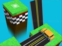 Jeu mobile Blocky taxy zigzag