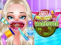Jeu mobile Ava mouth makeover