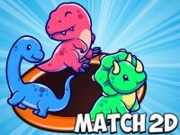 Jeu mobile Match 2d dinosaurs
