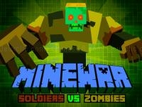 Jeu mobile Minewar soldiers vs zombies