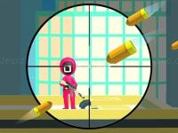 Jeu mobile Squidly trigger sniper game
