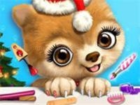 Jeu mobile Christmas animal makeover salon - cute pets