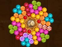 Jeu mobile Candy bubble spin