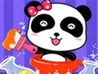 Jeu mobile Baby panda color mixing studio