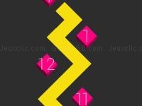Jeu mobile Zig zag switch color