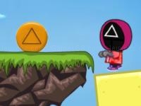 Jeu mobile Squid gamer collect candy 2d