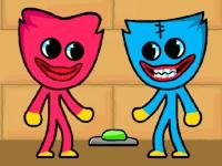 Jeu mobile Kissy missy and huggy wuggy
