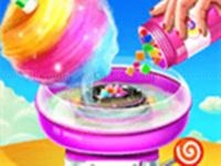 Jeu mobile Cotton candy shop - run your own business