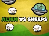 Jeu mobile Alien vs sheep