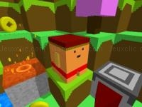 Jeu mobile Blocky rush downhill