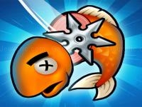 Jeu mobile Ninja fishing 2d