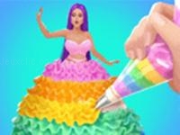 Jeu mobile Icing on doll cake - creative bakery