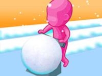 Jeu mobile Giant snowball rush - fun & run 3d game