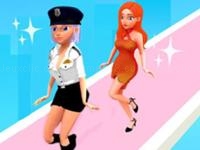 Jeu mobile Catwalk battle - fun & run 3d game