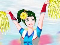 Jeu mobile Cheerleader dress up