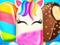 Jeu mobile Unicorn ice pop - summer fun