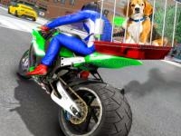 Jeu mobile Motorcycle pet delivery