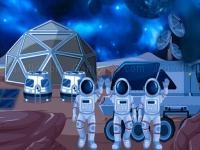 Jeu mobile Space girl escape
