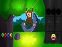 Jeu mobile Funny monkey forest escape