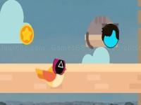 Jeu mobile Squid bird jump 2d