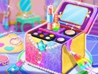 Jeu mobile Pretty box bakery game - makeup kit