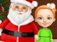 Jeu mobile Sweet baby girl christmas - fun holiday