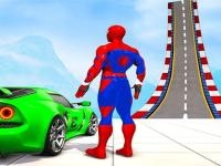 Jeu mobile Zigzag car spiderman racer -3d