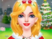 Jeu mobile Christmas makeup salon - makeover game