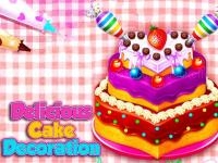 Jeu mobile Delicious cake decoration