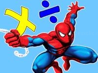Jeu mobile Spiderman math game