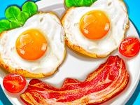 Jeu mobile Delicious breakfast cooking