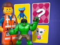 Jeu mobile Lego city memory card match