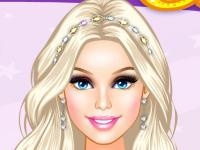 Jeu mobile Barbie make up time