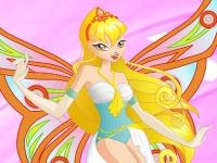 Jeu mobile Stella beauty fairy dress up