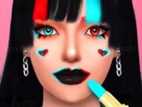 Jeu mobile Makeup artist salon - recreating tiktok makeup