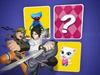 Jeu mobile Naruto memory card match