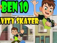 Jeu mobile Ben 10 gravity skater