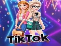 Jeu mobile Tiktok trend: elsa frozen