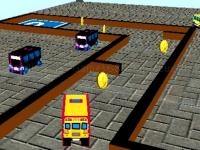 Jeu mobile School bus 3d parking