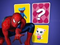 Jeu mobile Spiderman memory card match