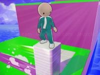 Jeu mobile Squid stacky maze