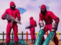 Jeu mobile Squid game all challenges