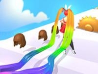 Jeu mobile Hair challenge - fun & run 3d game