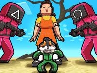 Jeu mobile Squid game: all rounds