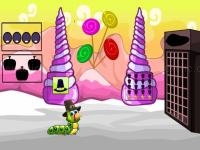 Jeu mobile Thanksgiving caterpillar escape
