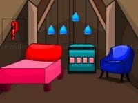 Jeu mobile Wooden attic escape