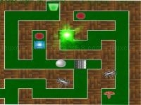 Jeu mobile 2d maze balance